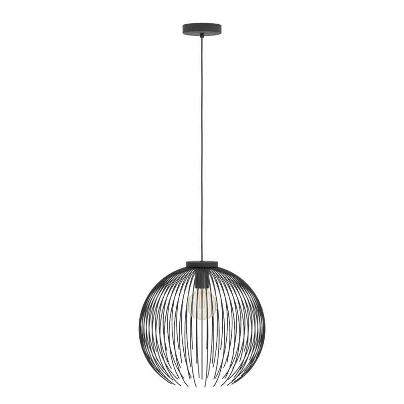 Suspension Venezuela noire Ø 40 cm E27 40 W EGLO