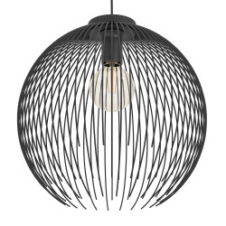 Suspension Venezuela noire Ø 40 cm E27 40 W EGLO