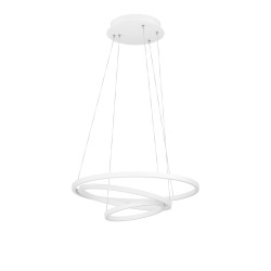 Suspension LED Lobinero-Z connectée blanche Ø 58 cm 43