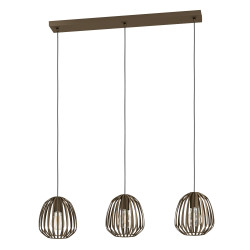 Suspension Espinal bronze E27 3 x 40 W EGLO