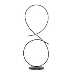 Lampadaire LED Serpins noir 20 W EGLO