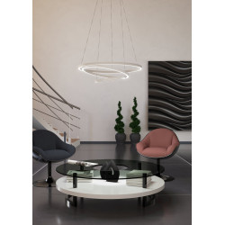 Suspension LED Lobinero-Z Blanche Connectée | EGLO