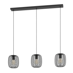 Suspension Derwen Noire EGLO 3x40W E27 Lustre | EGLO