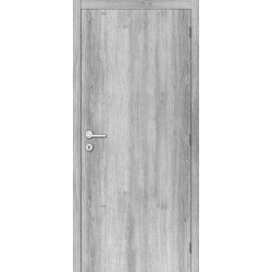 Bloc-porte fini Milano Oak Vertical chêne gris clair 63 x 201