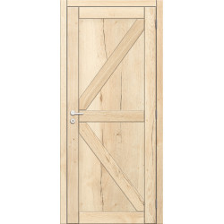 Porte Realwood Nature Barn Oak Verticale 83 x 201