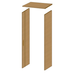 Ebrasement de porte chêne 40 cm THYS