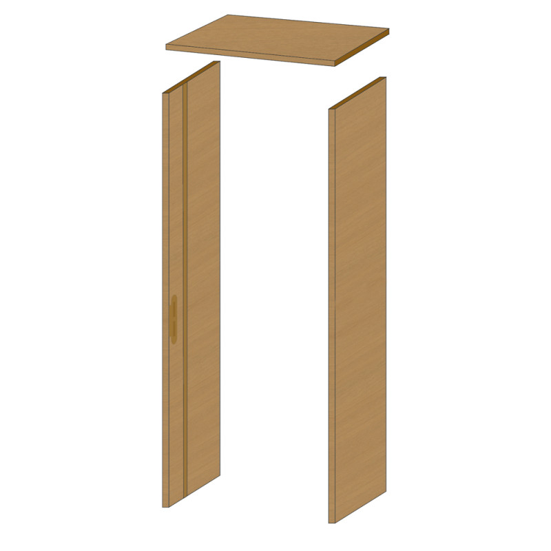 Ebrasement de porte chêne 40 cm THYS
