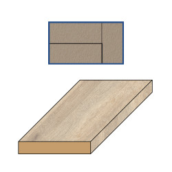 Chambranle Mont Blanc Vertical beige sable 0