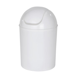 Poubelle Économique Blanche 6L WENKO – Poubelle Cuisine | WENKO