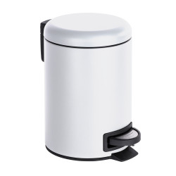Poubelle Leman 3L Blanc Mat WENKO - Design & Pratique | WENKO