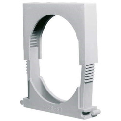 Attache à pression grise Ø 12- 20 mm 10 pièces SHOQ