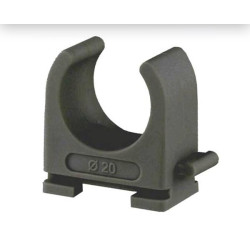 Attache à pression noire Ø 16 mm 10 pièces REDDY