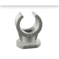 Attache trappe grise Ø 20 mm 20 pièces REDDY