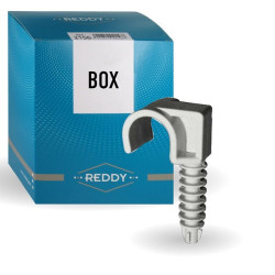 Clip à cheville simple Ø 20 mm 100 pièces REDDY