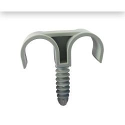 Clip à cheville double Ø 20 mm 10 pièces REDDY