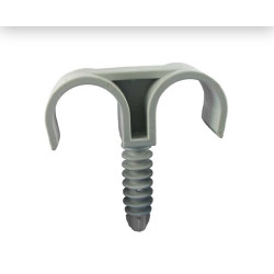 Clip à cheville double Ø 25 mm 10 pièces REDDY