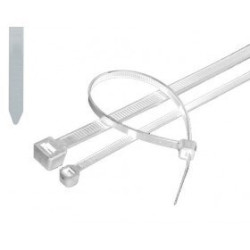 Collier serre-câbles blanc 2