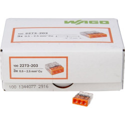 Borne rapide 3 connexions 2