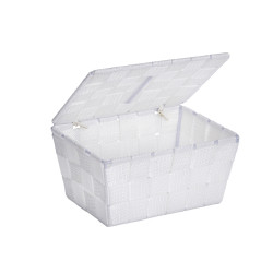 Box de rangement Adria blanc WENKO - Bac et coffre | WENKO