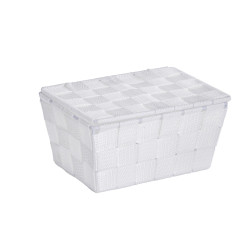 Box de rangement Adria blanc WENKO - Bac et coffre | WENKO