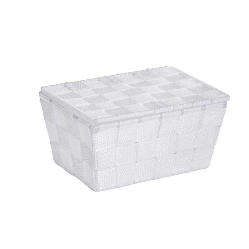 Box de rangement Adria blanc WENKO - Bac et coffre | WENKO