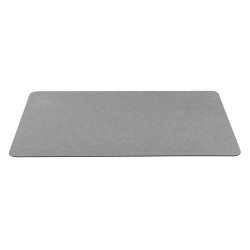 Tapis de bain séchage rapide gris 50x80cm | WENKO