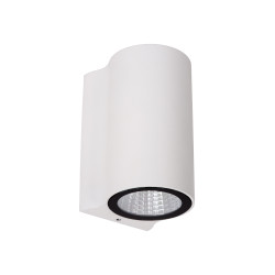 Applique extérieure LED Akra blanche 6 W LUCIDE