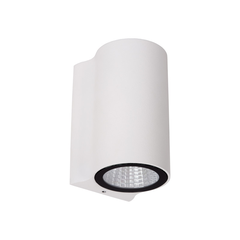 Applique extérieure LED Akra blanche 6 W LUCIDE