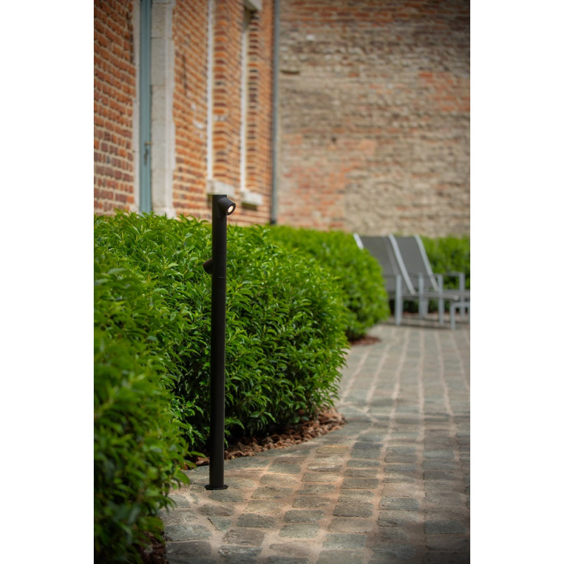 Borne extérieure LED Ibamba noire 2 x 6 W LUCIDE