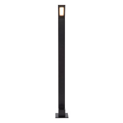 Borne extérieure LED Lawford noire 80