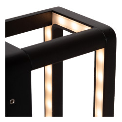 Applique extérieure LED Narvik noire 9