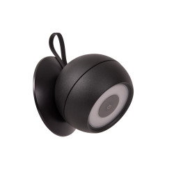 Applique extérieure LED Lunex noire sur batterie 2 W LUCIDE
