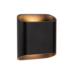 Applique extérieure LED Atila noire 500 lm 2 x 5 W LUCIDE