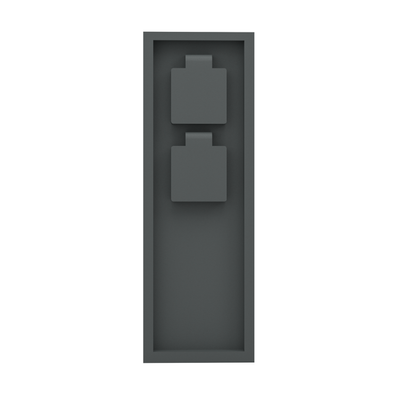 Borne de jardin Park 5 2 prises anthracite EGLO | EGLO