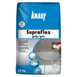 Colle Carrelage SupraFlex Grise 25kg | KNAUF