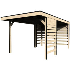 Carport en bois 3
