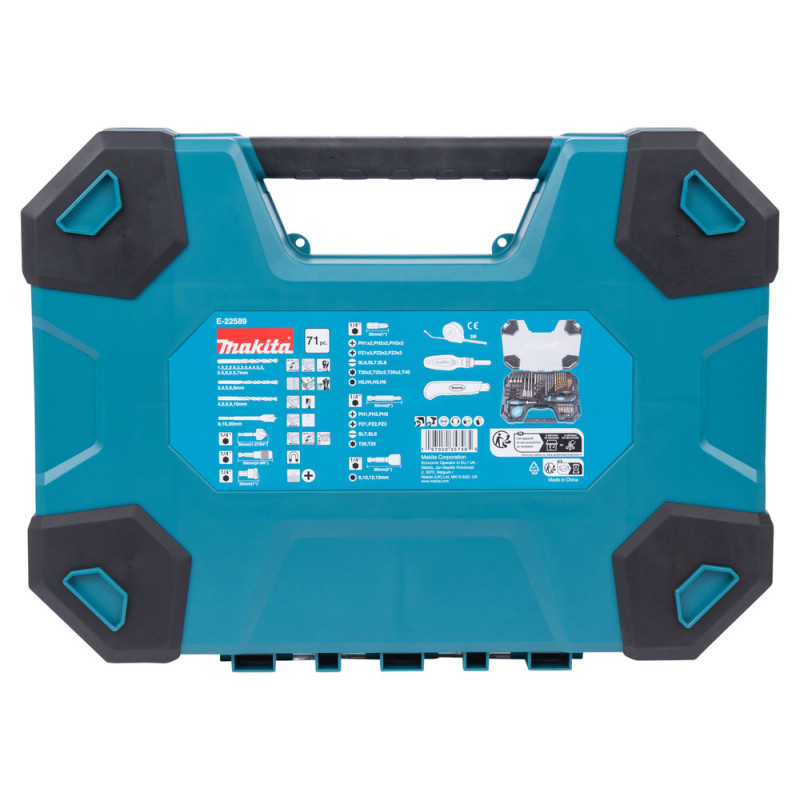 Coffret d'embouts Makita E-22589 71 pièces | MAKITA Coffret d'embouts Makita E-22589 71 pièces | MAKITA