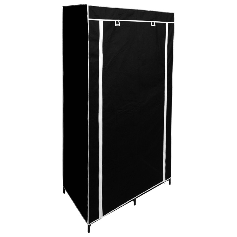 Garde-robe en aluminium simple 88 x 45 x 160 cm PRACTO HOME