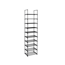 Rangement pour chaussures modulaire 20 paires noir PRACTO HOME
