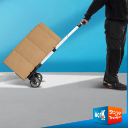 Diable aluminium pliant 70kg – Transport facile | WORKMEN STORAGE Diable aluminium pliant 70kg – Transport facile | WORKMEN STORAGE