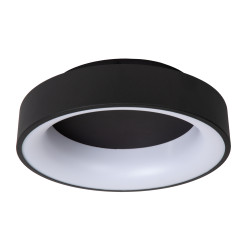 Plafonnier LED Mirage noir Ø 38 cm 1050 lm 22 W LUCIDE Plafonnier LED Mirage noir Ø 38 cm 1050 lm 22 W LUCIDE