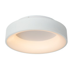 Plafonnier LED Mirage blanc Ø 38 cm 1050 lm 22 W LUCIDE