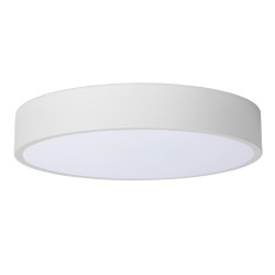 Plafonnier LED Unar blanc Ø 30 cm 1140 lm 18 W LUCIDE