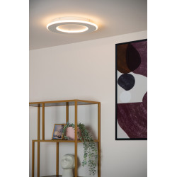 Plafonnier LED Axelle blanc Ø 40 cm 1200 lm 24 W LUCIDE Plafonnier LED Axelle blanc Ø 40 cm 1200 lm 24 W LUCIDE
