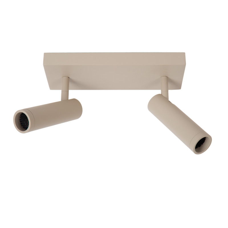 Spot Grado taupe GU10 2 x 8 W LUCIDE Spot Grado taupe GU10 2 x 8 W LUCIDE