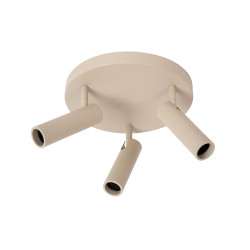 Spot Grado taupe GU10 3 x 12 W LUCIDE Spot Grado taupe GU10 3 x 12 W LUCIDE