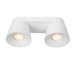 Spot Trigono blanc GU10 2 x 50 W LUCIDE