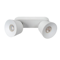 Spot Trigono blanc GU10 2 x 50 W LUCIDE Spot Trigono blanc GU10 2 x 50 W LUCIDE