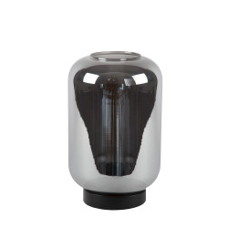 Lampe de table Joanet en verre fumé E27 40 W LUCIDE Lampe de table Joanet en verre fumé E27 40 W LUCIDE