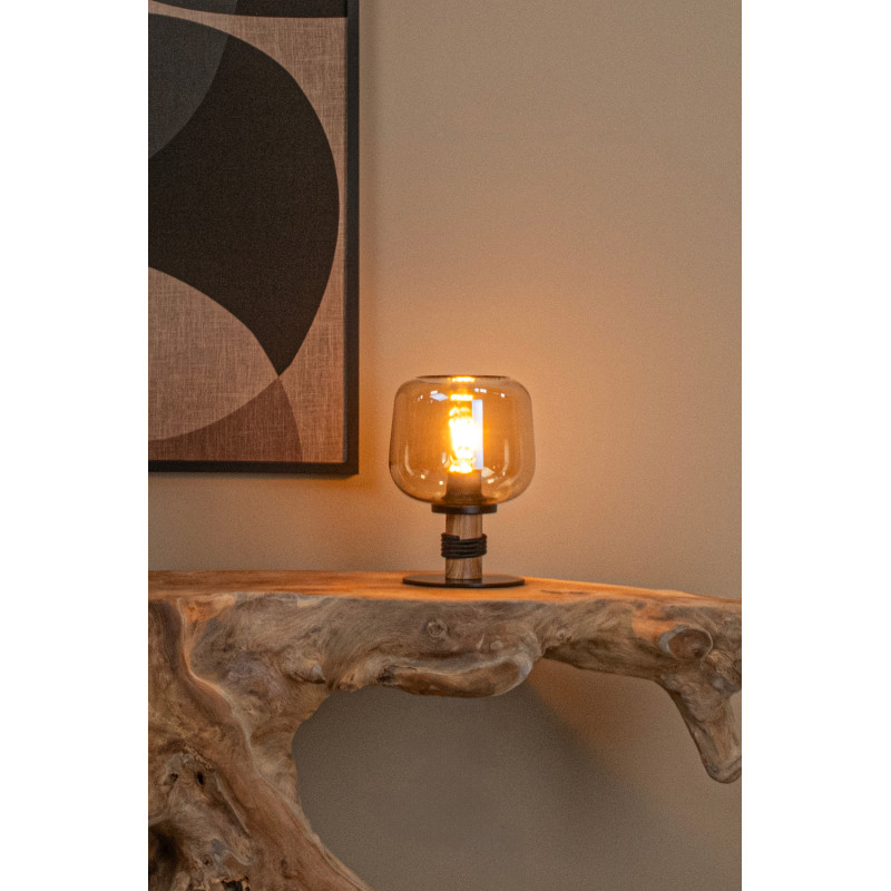 Lampe de table Ilona noire E27 40 W LUCIDE Lampe de table Ilona noire E27 40 W LUCIDE